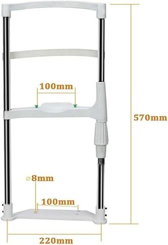 Optometry Chin Bracke, H Type Training Forehead Bracket, Ergonomic Forehead & Chin Support, 0-95mm Lift Adjustment, for Shops, Optometry Centers in Saudi Arabia