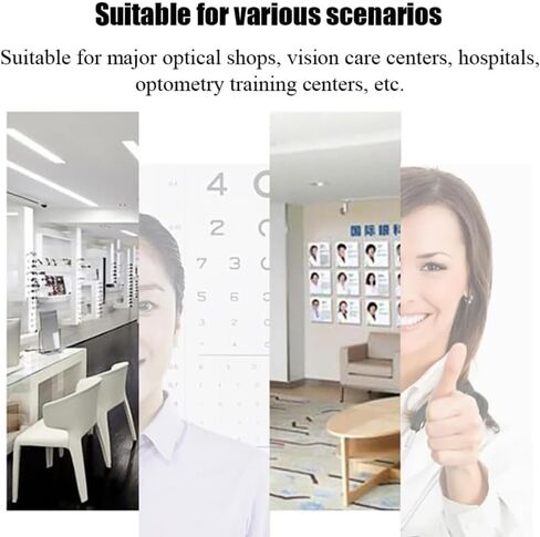 Adjustable Optical Instrument Chin Rest | Ergonomic H Type Forehead Support | Eye Exams in Clinics and Hospitals in Saudi Arabia