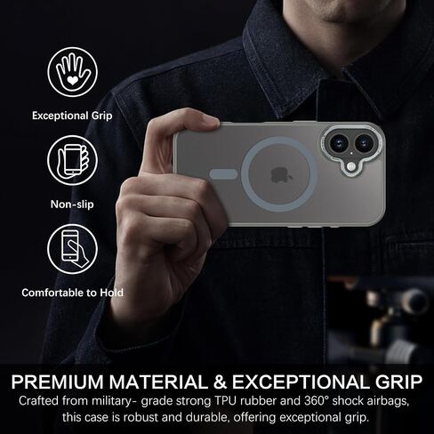 Bentoben متوافق مع iPhone 16 Plus Case لـ Magnetic iPhone 16 Plus Phone Case [متوافق مع Magsafe] in Kuwait