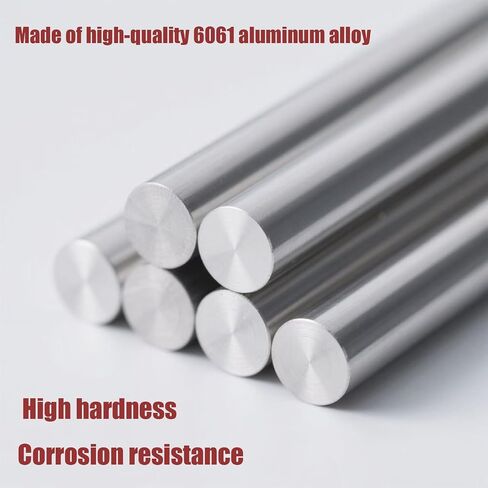 1 pcs 6061 Aluminum Round Rod 3/4"(19mm) Diameter x 12"(305mm) Length Aluminum Rod Lathe Rod for DIY Craft in Saudi Arabia