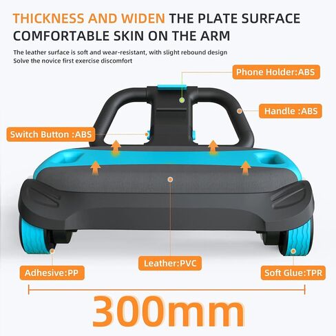Fiamermor 2025 AB Roller Wheel - 4 عجلة كوع تدعم عجلة البطن التلقائي التلقائي في البطن حرق الدهون فقدان الوزن معدات التدريب الأساسية المنزل/الصالة الرياضية in Kuwait