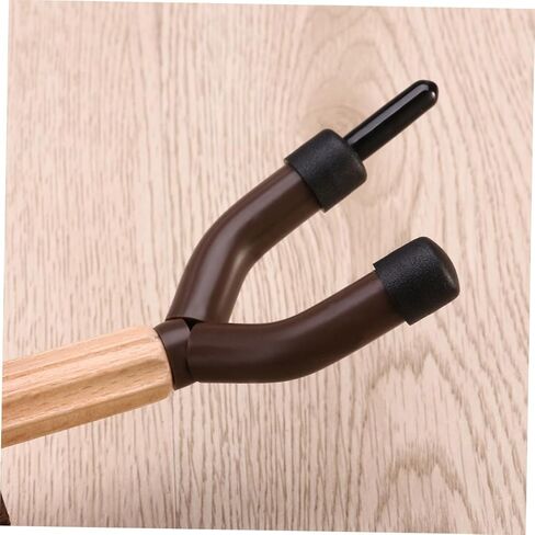 TOYANDONA Violin Wall Mount Hanger with Protective Padding Elegant Red Wood Finish for Home and Studio Securely Supports Violin Decoration for Music Lovers in Kuwait