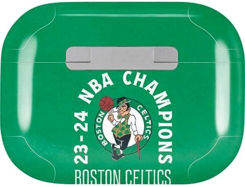 Skinit Decal Audio Skin Compatible with Apple AirPods Pro - Officially Licensed 2024 NBA Champions Boston Celtics Design in Saudi Arabia