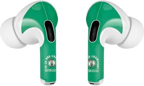 Skinit Decal Audio Skin Compatible with Apple AirPods Pro - Officially Licensed 2024 NBA Champions Boston Celtics Design in Saudi Arabia
