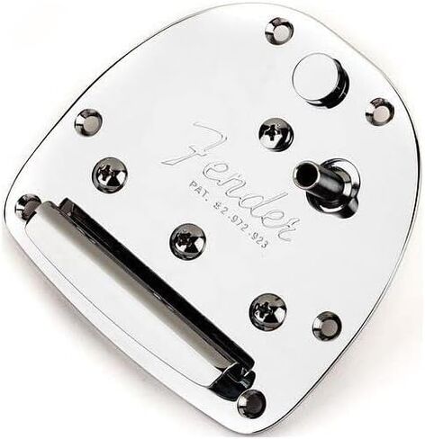 Fender Tremolo Assembly for Import Jaguar/Jazzmaster Guitar, Chrome in Saudi Arabia