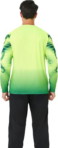 حارس مرمى جيرسي وسروال مجموعة للبالغين والأطفال ، حارس مرمى كرة القدم الطويل الأكمام in Kuwait