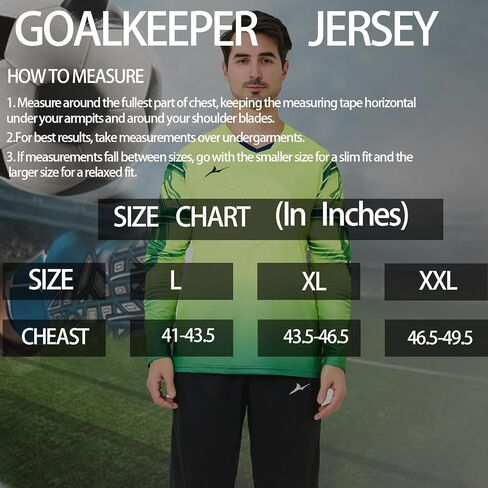 حارس مرمى جيرسي وسروال مجموعة للبالغين والأطفال ، حارس مرمى كرة القدم الطويل الأكمام in Kuwait