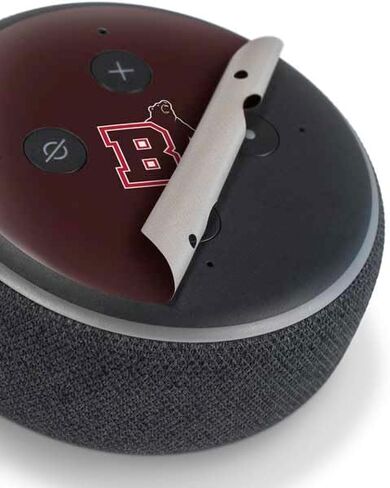 Skinit Decal Audio Skin Compatible with Amazon Echo Dot 3 - Officially Licensed Brown University Bears Logo Design in Saudi Arabia