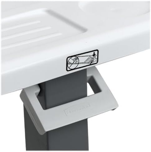 Overbed Table and Hospital Bed Table - Table with Wheels - Over The Bed Table for Home Use and Hospital, Bedside Table with Wheels, Over Bed Desk, Over Bed Table with Wheels in Saudi Arabia