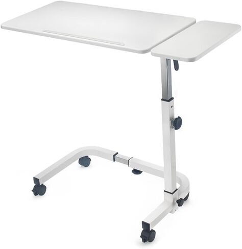 VMS TILT TOP TOP TOPLE TABLE - طاولة سرير قابلة للتعديل للرعاية المنزلية والمستشفيات والمرافق الطبية (الحبوب الخشبية) in Saudi Arabia