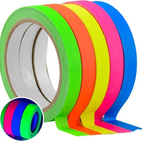 Neon Tape UV Blacklight Glow Glow -5 Colour in Kuwait