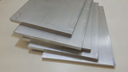 6061 شريط مسطح من الألومنيوم ، 1/2 "× 8" × 18 "، مخزون طويل ، صلبة ، صفيحة ، تصنيع ، T6511 in Saudi Arabia