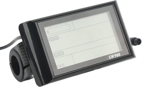Ebike LCD Display, Electric Bicycle LCD Display Electric Scooter Sw900 LCD Display Meter with Waterproof Connector, EIMSOAHr0kic9qfx7 in Saudi Arabia