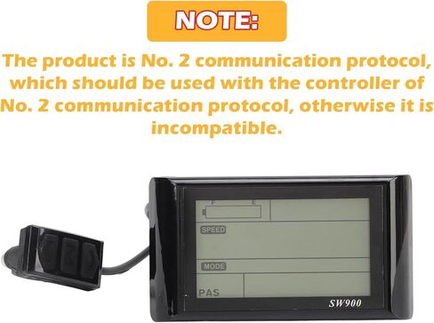 شاشة LCD للدراجة الكهربائية -5 دبوس SW900 لوحة تحكم في عداد البطارية الذكية المقاومة للماء مع تتبع استهلاك الطاقة في الوقت الفعلي ، للدراجات الإلكترونية وملحقات المقاومات الدراجات البخارية in Saudi Arabia