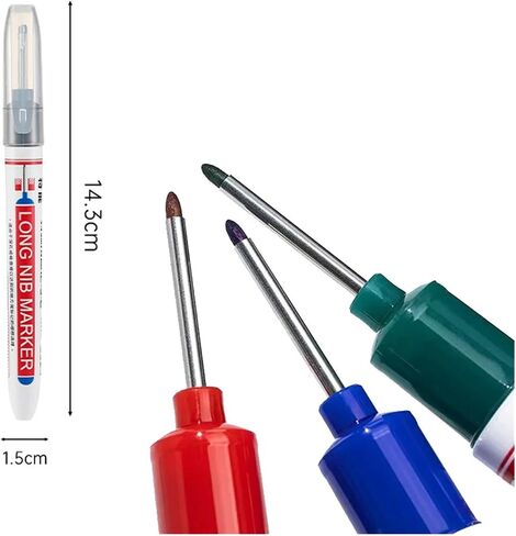 علامات رأس NIB CAARLA ثقب عميق طويل NIB SCRIBER 5-50PCS ماء 2 سم in Kuwait