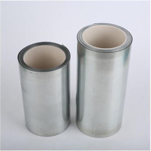 Zinc Foil High Purity Pure Zinc Zn Sheet Plate Metal Foil 0.01mmX100mmx1000mm a roll in Saudi Arabia