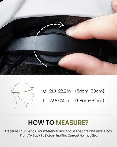 OutdoorMaster Adult Bike Helmet - Bicycle Helmet with Rechargeable Rear LED Light, Detachable Magnetic Goggles, Removable Sun Visor - Suitable for Commuting and Cycling for Men and Women in Saudi Arabia