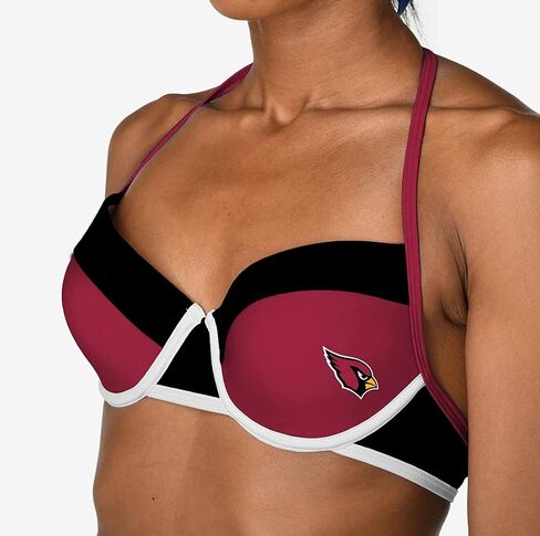 FOCO NFL Women's Cardinals Team Team Top Bikini Top in Saudi Arabia