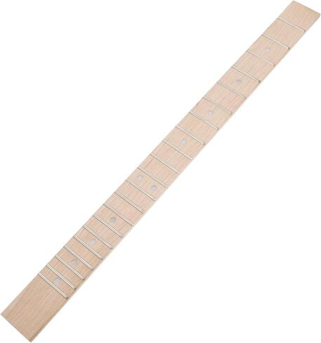 TOYANDONA Electric Guitar Fingerboard Replacement Frets Canadian Maple Neck with Dots for Various Music Styles and Genres Convenient and Portable Fret Design for Easy Exploration in Saudi Arabia