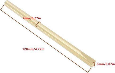 Guitar Fret Wire Setter Gold 120mm Guitar Fretboard Tools for Bass Ukulele in Saudi Arabia