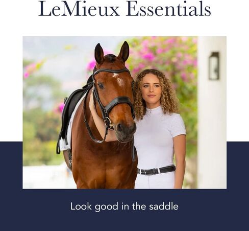 LeMieux Women’s Olivia Short Sleeve Show Shirt - Horse Riding - Competition Top - Athletic Shirts & Horseback Riding Apparel in Saudi Arabia