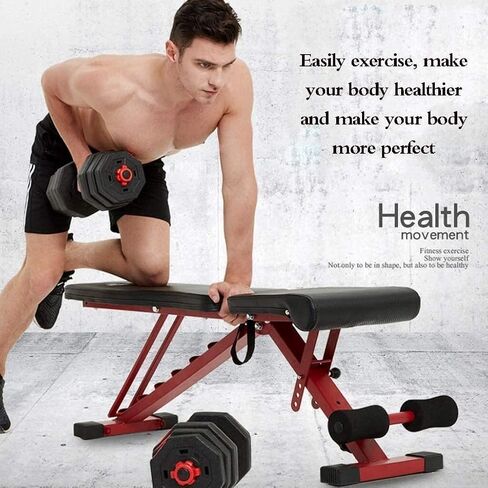 Weight Benches Bench with Dumbbells Supine Table Sit-up Help Exercise Equipment Home Multifunctional Fitness Chair Fitness Bench Stool in Saudi Arabia