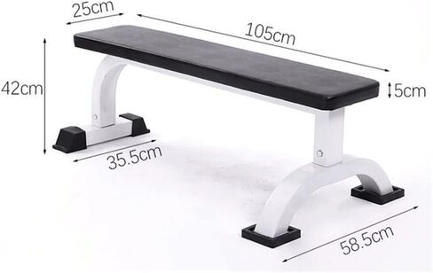 Dumbbell Bench Folding Flat Bench Home Fitness Exercise Bench for Full Body Workout in Kuwait