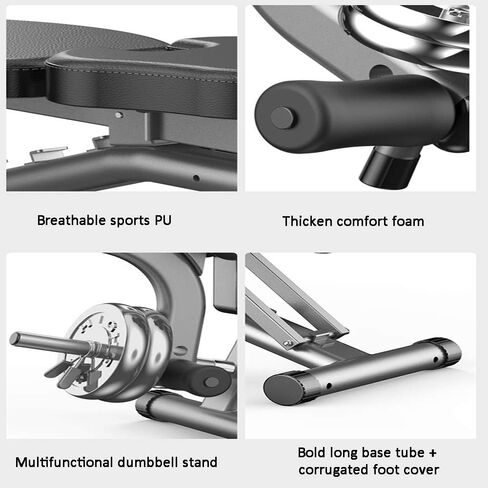 Weight Bench Weight Bench, Dumbbell Bench Home Multi-Function Sit-ups Fitness Equipment Folding Supine Board Bench Press Bench Fitness Chair Workout Bench in Saudi Arabia