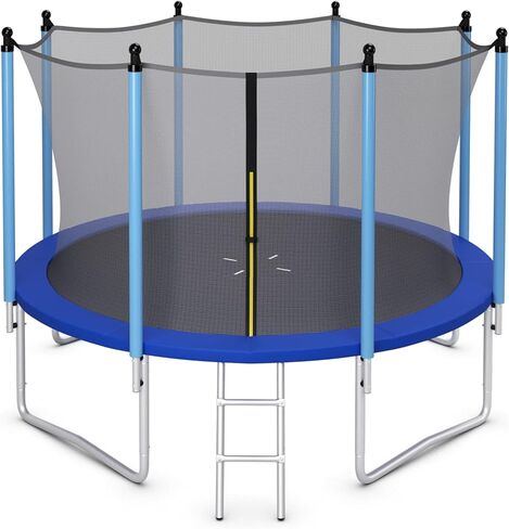 Goplus trampoline 8ft 10ft 12ft 14ft 15ft 15ft 16ft ، ASTM معتمد in Kuwait