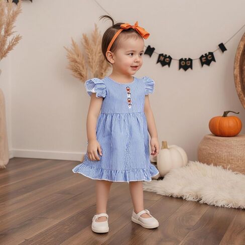 4th of July Toddler Girl Outfit Little Girls Smocked Dress Summer Kids Fourth of July Dresses Patriotic Outfits in Saudi Arabia