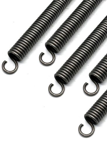 Extension Spring,Tension Springs, Spring Steel , Wire Diameter 0.5 mm, OD 7 mm, Free Length 100-1000 mm, 5 Pcs(0.5 x 7 x 130 mm) in Saudi Arabia