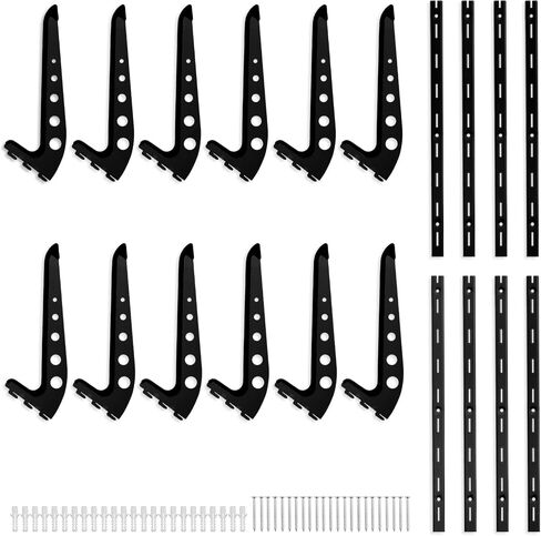Snowboard Wall Mount, Adjustable 5/6 Board Surfboard Rack, Surfboard Wall Hangers for Surfboard, Wakeboard, and Snowboard Storage at Home or Garage in Saudi Arabia