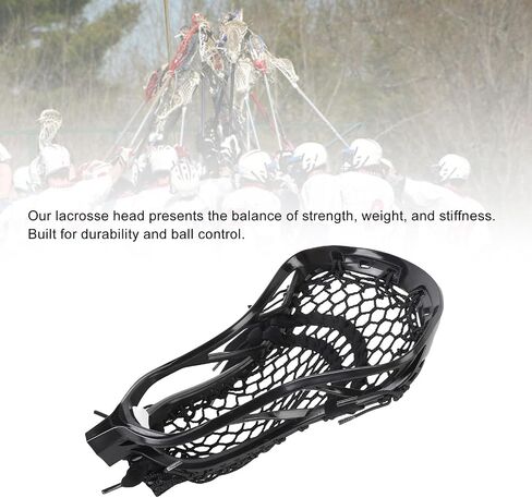 2F FaceoffLacrosse Head Strung with Type 4f Mesh, Lacrosse Stick Head Training Equipment for Competition Offensive Defensive Strategies with Various Lacrosse Equipment in Saudi Arabia