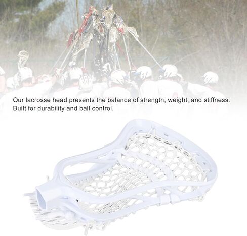 2F FaceoffLacrosse Head Strung with Type 4f Mesh, Lacrosse Stick Head Training Equipment for Competition Offensive Defensive Strategies with Various Lacrosse Equipment in Saudi Arabia