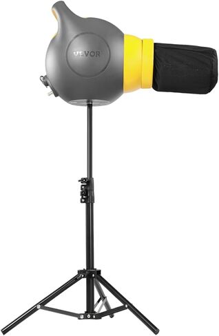 VEVOR Foam Machine, 115 W Party Foam Cannon, Portable Foam Maker with a Tripod Stand, Powerful Foam Party Machine, for Backyard, Pool, Outdoor Events, Birthdays, Celebrations and Party, Grey & Orange in Kuwait