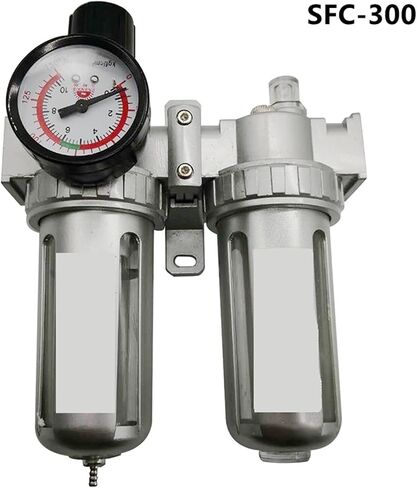SFC-200 SFC-300 SFC-400 Air Filter Regulator Air Compressor Oil Water Separator Trap Filter Regulator Valve Automatic Drain(SFC-400 NO JOINT) in Saudi Arabia