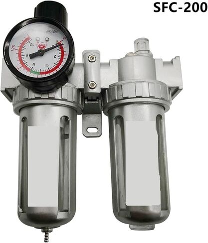 SFC-200 SFC-300 SFC-400 Air Filter Regulator Air Compressor Oil Water Separator Trap Filter Regulator Valve Automatic Drain(SFC-400 NO JOINT) in Saudi Arabia