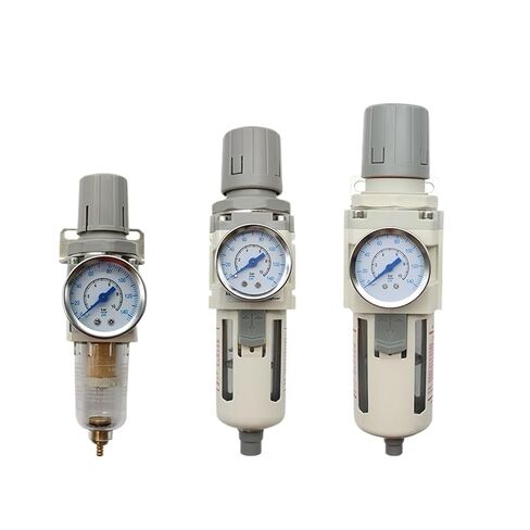 1PCS AW2000-02 AW3000-03 AW4000-04 Compressor Air Filter Controller Oil Seperator Filters Air Pressure Regulator(AW2000-02 PC8-02,Manual Drainage) in Saudi Arabia