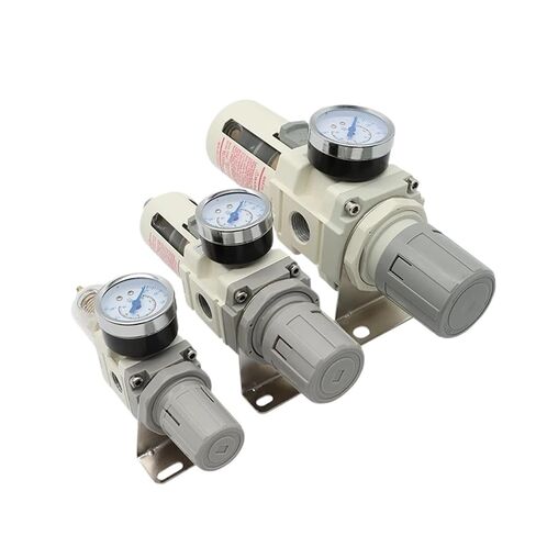 1PCS AW2000-02 AW3000-03 AW4000-04 Compressor Air Filter Controller Oil Seperator Filters Air Pressure Regulator(AW2000-02 PC8-02,Manual Drainage) in Saudi Arabia