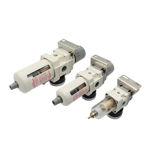1PCS AW2000-02 AW3000-03 AW4000-04 Compressor Air Filter Controller Oil Seperator Filters Air Pressure Regulator(AW2000-02 PC8-02,Manual Drainage) in Saudi Arabia