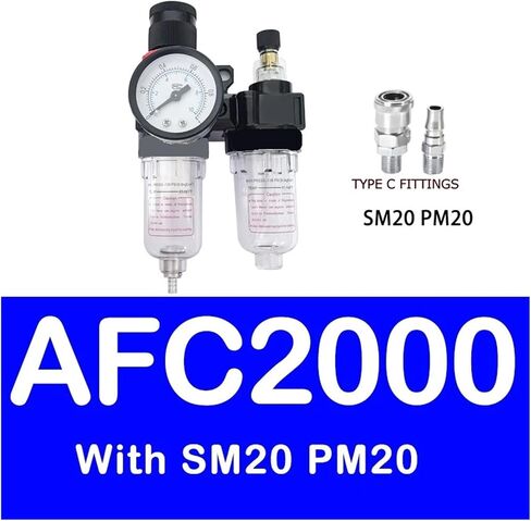 Preparation Units AFC2000 Port Union Air Treatment Compressor Filter Pressure Regulator Combination Lubricator Oil Separator(AFC2000) in Saudi Arabia