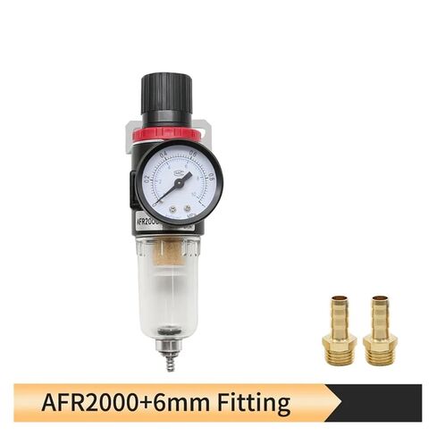 AFR-2000 Pneumatic Filter Air Treatment Unit Pressure Regulator Compressor Reducing Valve Oil Water Separation Gauge(PC 8mm Fitting) in Saudi Arabia