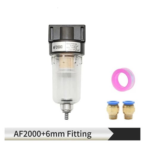 AF2000 1/4 معالج المصدر مرشح النحاس مرشح الهواء مرشح زيت والمكونات الهوائية للمياه ضاغط الهواء (PC 4MM) in Kuwait