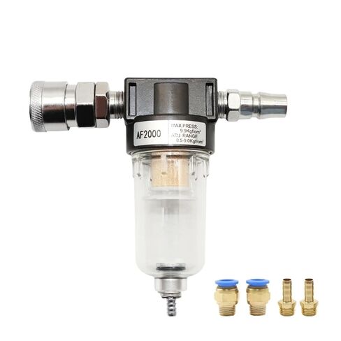 AF2000 1/4 معالج المصدر مرشح النحاس مرشح الهواء مرشح زيت والمكونات الهوائية للمياه ضاغط الهواء (PC 4MM) in Kuwait
