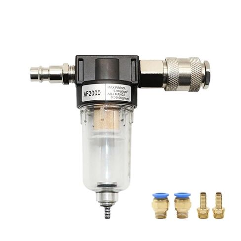 AF2000 1/4 معالج المصدر مرشح النحاس مرشح الهواء مرشح زيت والمكونات الهوائية للمياه ضاغط الهواء (PC 4MM) in Kuwait