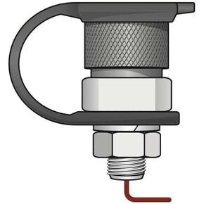 Warning Whip Female QD Base Mount in Saudi Arabia