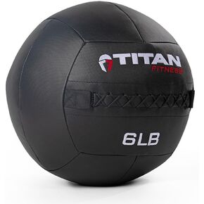 Titan Fitness LB Soft Shell Medicine Ball مع قبضة صفيحة من Poly-Composit in Kuwait