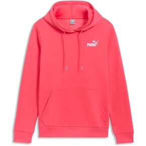 PUMA Womens Essentials المطرزة الشعار هوديي ألعاب خارجية غير رسمية - أحمر in Kuwait