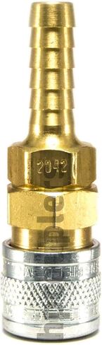 Foster 2 Series - Coupler ، 1/8 "Body ، 1/4" خرطوم بارب - التبادل الصناعي P/N 2042 in Saudi Arabia