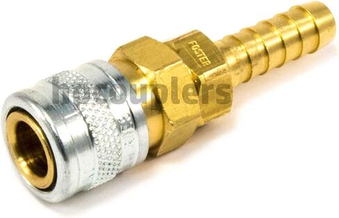 Foster 2 Series - Coupler ، 1/8 "Body ، 1/4" خرطوم بارب - التبادل الصناعي P/N 2042 in Saudi Arabia